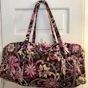 Vera Bradley Large Duffel - Purple Punch